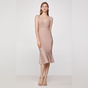 Elliatt Blush Textured Dress